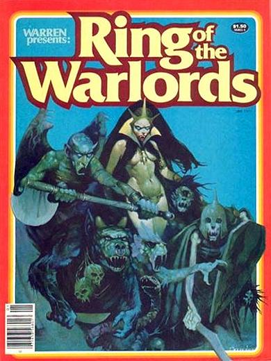 "Warren Presents Nr. 5 - Ring of the Warlords" (1979)