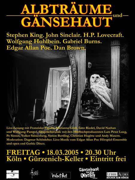 Plakat der Veranstaltung