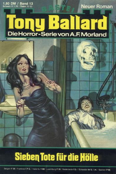 Tony Ballard Nr. 013: Sieben Tote f&uuml;r die H&ouml;lle