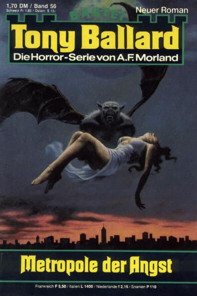 Tony Ballard Nr. 056: Metropole der Angst