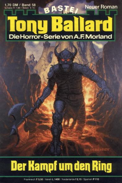 Tony Ballard Nr. 058: Der Kampf um den Ring