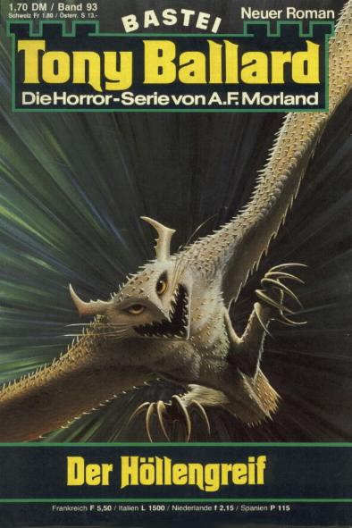 Tony Ballard Nr. 093: Der H&ouml;llengreif