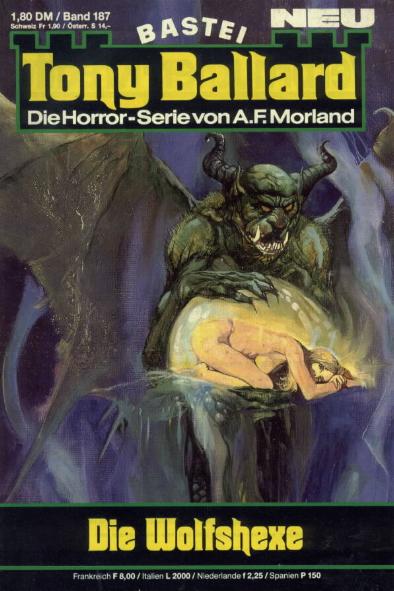 Tony Ballard Nr. 187: Die Wolfshexe
