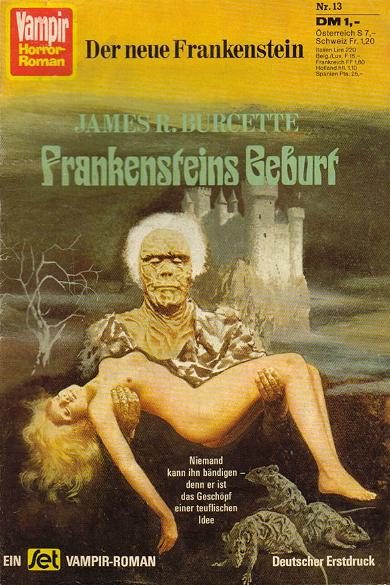 Vampir-Horror-Roman Nr. 13: Frankensteins Geburt