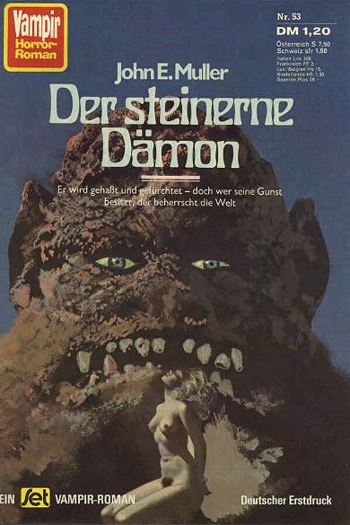 Vampir-Horror-Roman Nr. 53: Der steinerne D&auml;mon