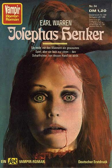 Vampir-Horror-Roman Nr. 54: Josephas Henker