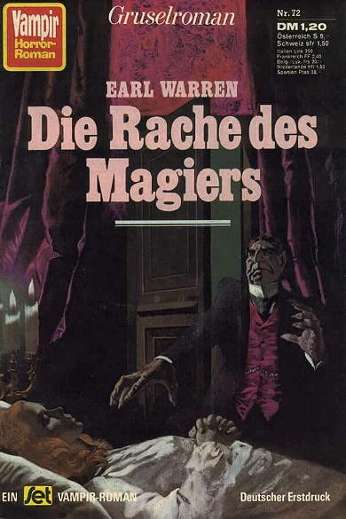 Vampir-Horror-Roman Nr. 72: Die Rache des Magiers