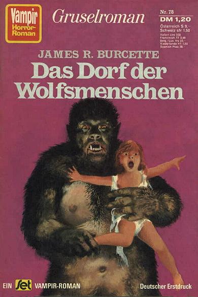 Vampir-Horror-Roman Nr. 78: Das Dorf der Wolfsmenschen