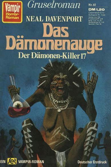 Vampir-Horror-Roman Nr. 87: Das D&auml;monenauge