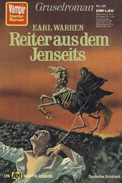 Vampir-Horror-Roman Nr. 120: Reiter aus dem Jenseits