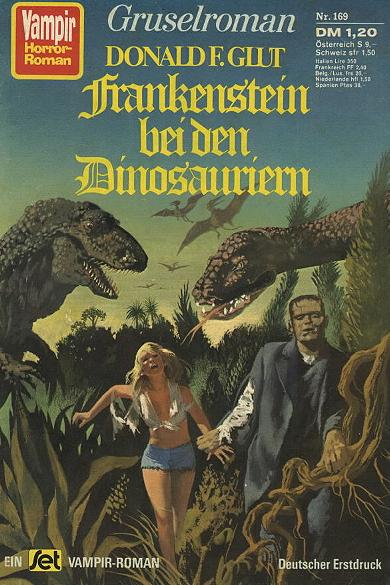 Vampir-Horror-Roman Nr. 169: Frankenstein bei den Dinosauriern