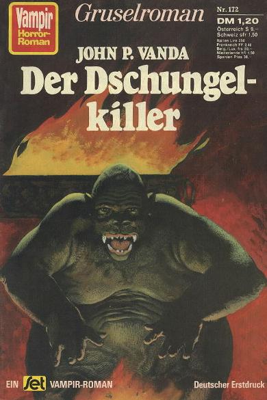 Vampir-Horror-Roman Nr. 172: Der Dschungelkiller