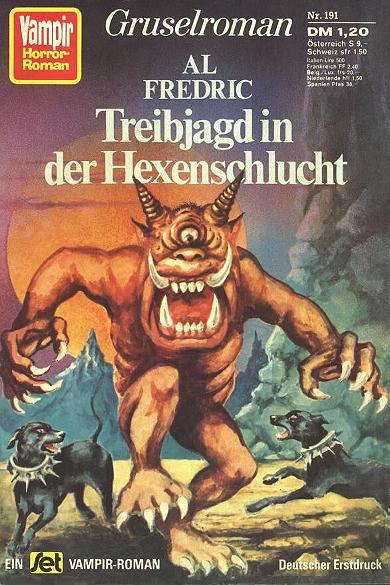 Vampir-Horror-Roman Nr. 191: Treibjagd in der Hexenschlucht