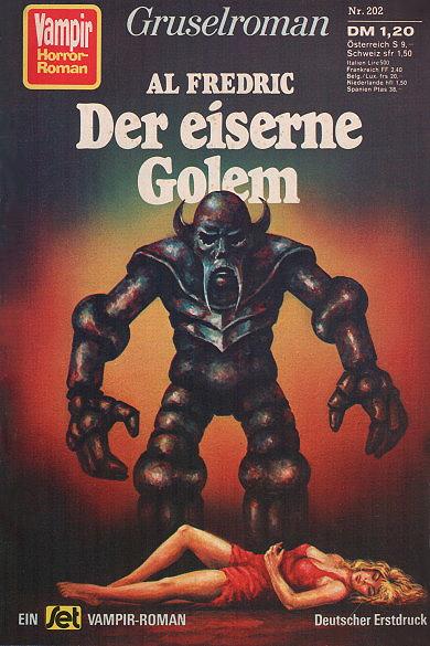 Vampir-Horror-Roman Nr. 202: Der eiserne Golem