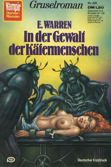 Vampir-Horror-Roman Nr. 229: In der Gewalt der Käfermenschen