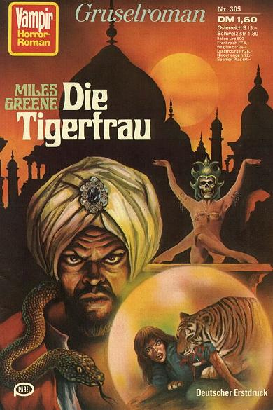 Vampir-Horror-Roman Nr. 305: Die Tigerfrau