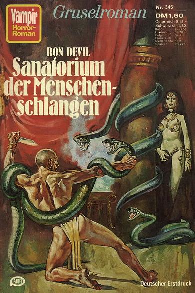 Vampir-Horror-Roman Nr. 346: Sanatorium der Menschenschlangen