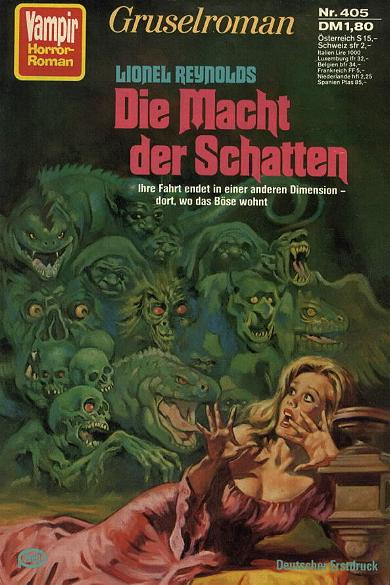 Vampir-Horror-Roman Nr. 405: Die Macht der Schatten
